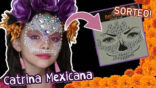 CATRINA MEXICANA GLAM CON PIEDRAS | MAQUILLAJE CATRINA 2020 - YouTube