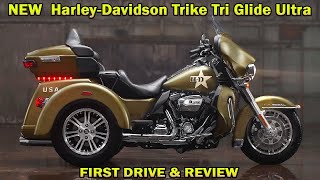 NEW Harley Davidson Trike Tri Glide Ultra | First Drive & Review