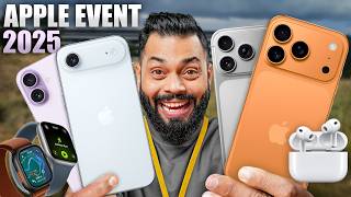 iPhone 17, iPhone Air &amp; iPhone 17 Pro Max Hands On &amp; First Look ⚡120Hz, 8X Tele, A19 Pro &amp; More