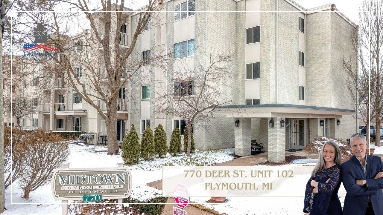 770 DEER ST. UNIT 102. PLYMOUTH, MI - HOME TOUR