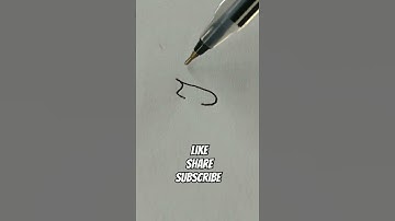 #capital - H in #cursive #cursivewriting #beginners #calligraphy #shorts #youtubeshorts #shortsfeed