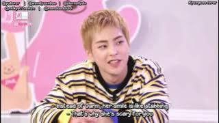 EXO Xiumin and Chen's ideal types with a mention of Selena Gomez