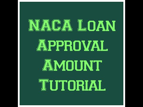 Tutorial: NACA Loan Amount Calculator