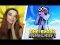 Minecraft, ale MASZ TYLKO JEDEN BLOK z DZIEWCZYNĄ! (minecraft oneblock)