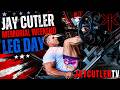 JAY CUTLER MEMORIAL WEEKEND LEG DAY!
