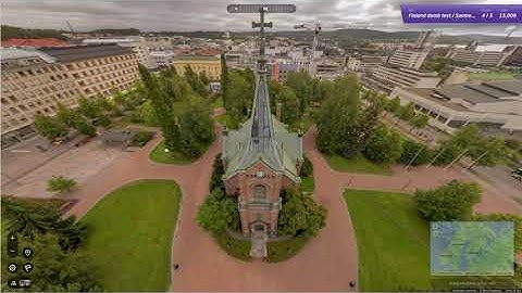 Taking 25k in Finland Dumb Test GeoGuessr map