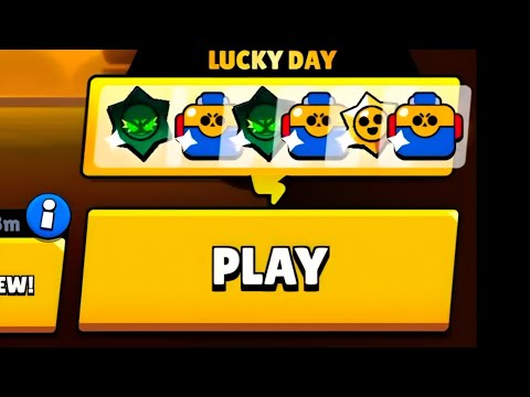 LUCKY DAYYYYY !!!! 🥳🤩 | Brawl Stars