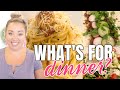 WHAT'S FOR DINNER | EASY WEEKNIGHT MEALS | COOK #WITHME | JESSICA O'DONOHUE