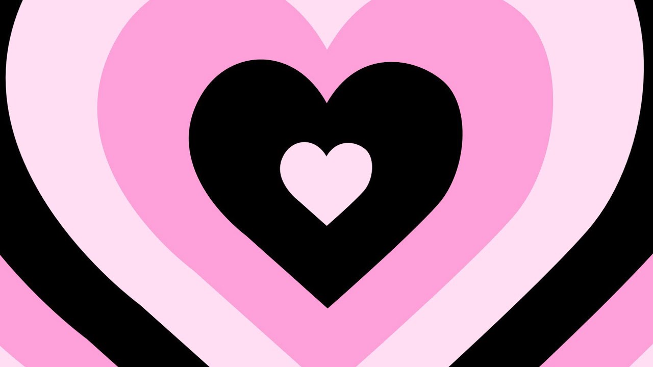 Pink and black hearts pink and black aesthetic HD phone wallpaper  Pxfuel