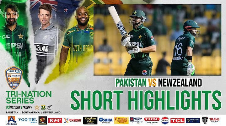 Short Highlights | Pakistan vs New Zealand | Tri-Nation Series 2025 Final | PCB | M2J1A