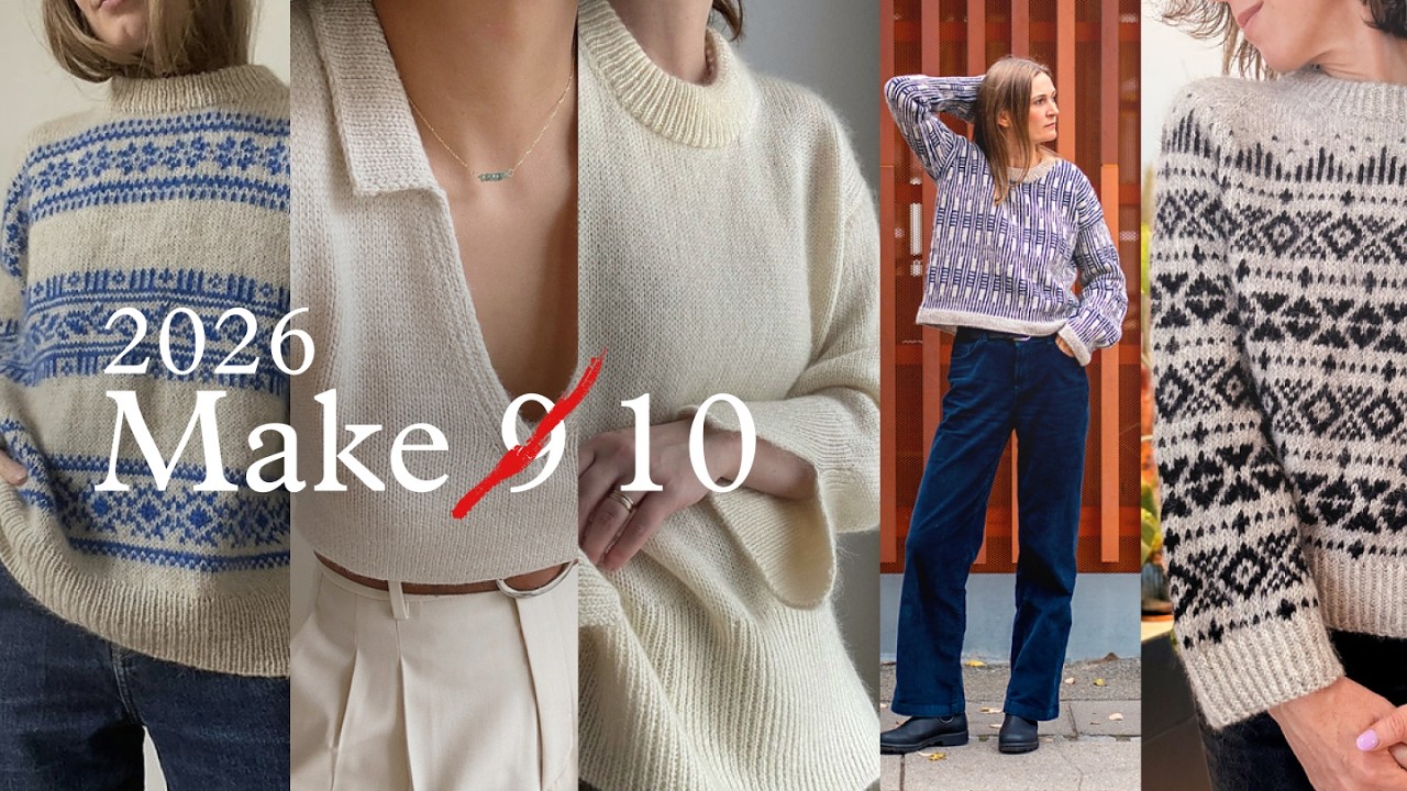 Make 9 (10) for 2026 | Knitting from Stash | Plans for this Year