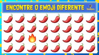 🌶️ ENCONTRE O EMOJI DIFERENTE + REPETIDO + OBJETO + 7 ERROS! 💡 VivaMente