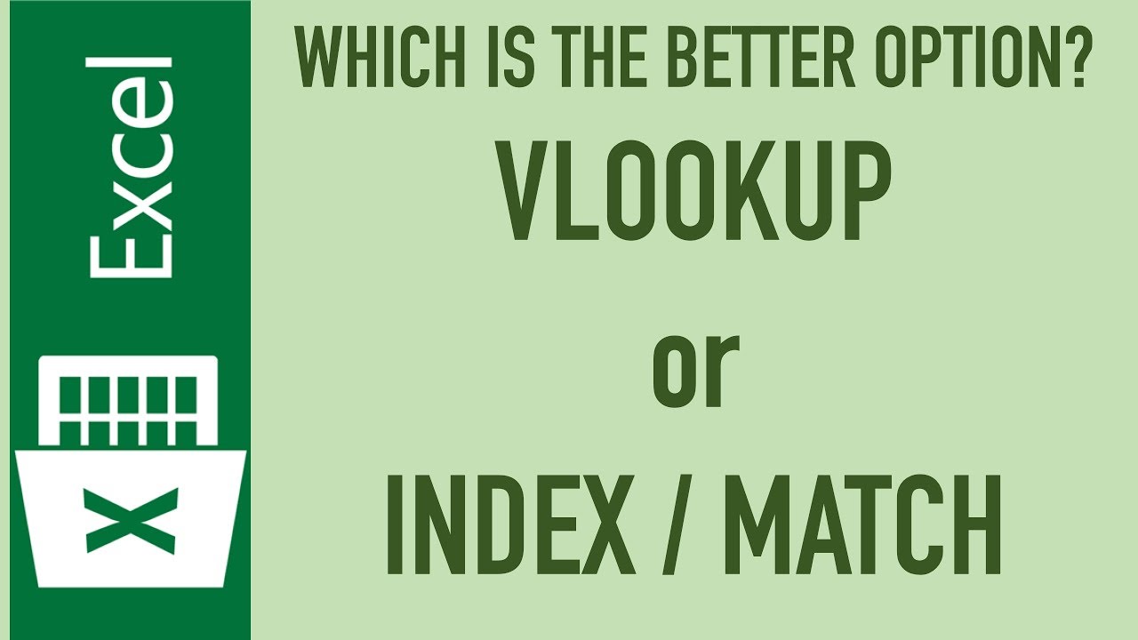 Excel Index Match Vs Vlookup Which Is A Better Option To Find Data In