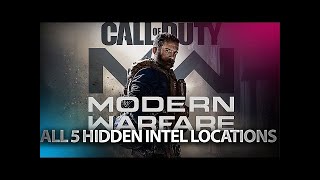 All 5 locations of hidden intel on operation Paladin, spec ops modern warefare