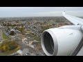 HARD! FINNAIR A350 XWB Rainy Approach & Landing in Brussels!