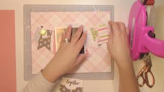 Felicity Jane Scrapbooking Process Video 8.5x11 Layout &quot;...FOREVER...&quot;