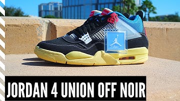 Union x Air Jordan 4 Retro SP Off Noir MUST WATCH Review