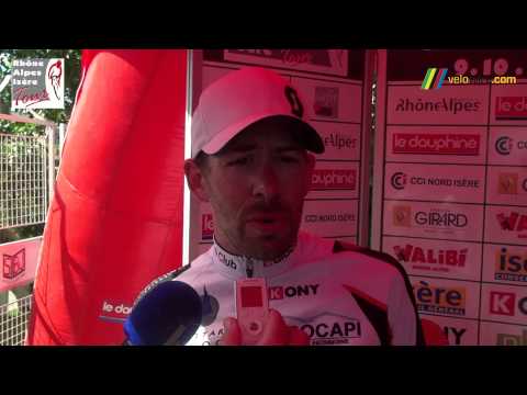 Interview Frdric Talpin, vainqueur 2me tape Rhne Alpes Isre Tour 2013