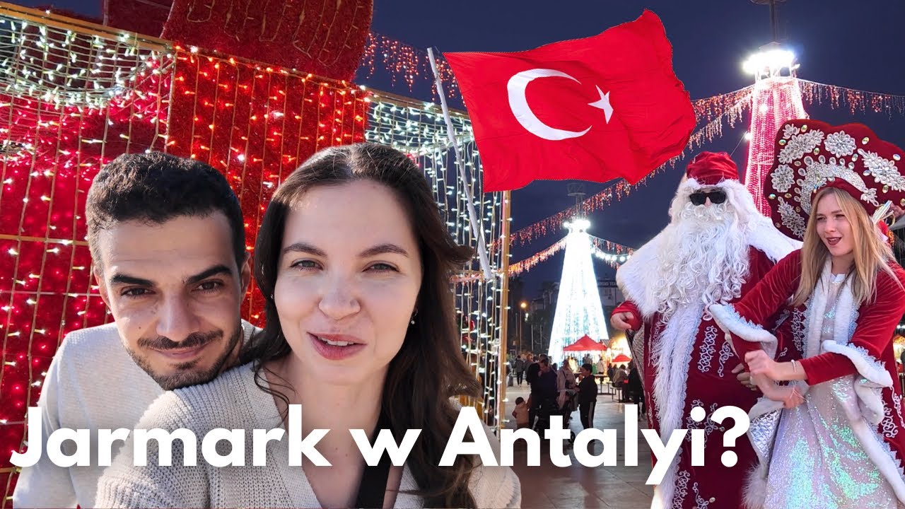 Jarmark świąteczny w Antalyi? 🇹🇷🎅 Święta pod palmami! VLOGMAS | Kawa po turecku