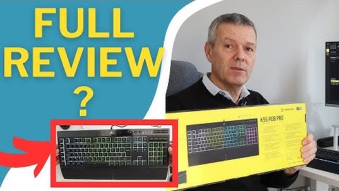 CORSAIR K55 RGB PRO Gaming Keyboard - Honest Review