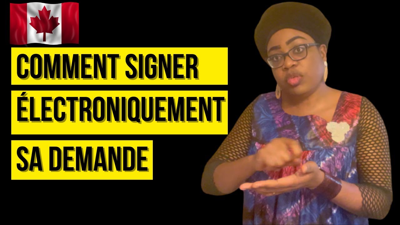 COMMENT SIGNER LECTRONIQUEMENT SA DEMANDE YouTube Comment signer lectroniquement sa demande youtube