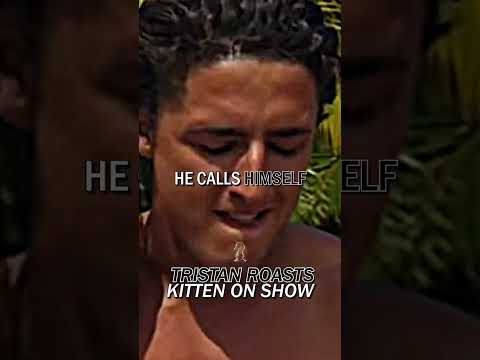 Tristan Roasts Kitten On Show