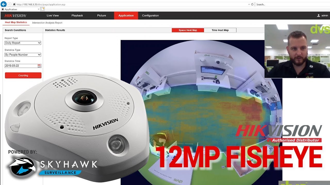 camera fisheye 360 hikvision
