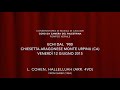 Hallelujah, L. Choen  - Coro da Camera del Palestrina, dir.  P. Vernile (CA 12.6.2015)