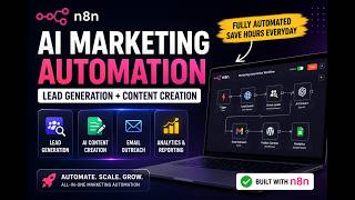 AI Marketing Agent in n8n: Lead Generation + Content Creation #n8n #automation