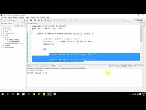 Java Pashto - 30 do while loop