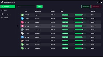 Financial Savings/Goals Management software using Kimtoo Toolkit - Pt 1 - C# VB.NET