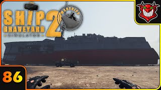 Starting The Destruction Of The - Fuso Pt.1 - Ship Graveyard Simulator 2