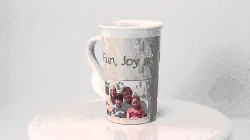 Winkflash Personalized Latte Mug With Lid