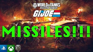 | MISSILES!!! | World of Tanks Modern Armor | WoT Console |