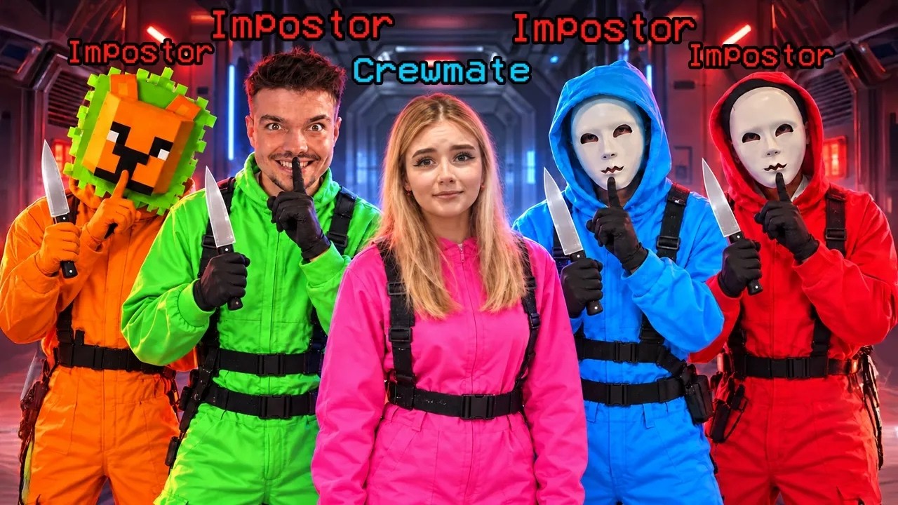 OSZUKUJEMY MAJĘ jako IMPOSTORZY w AMONG US!