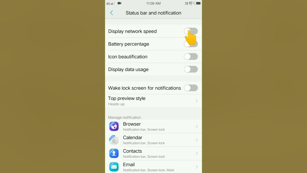 how-to-show-data-speed-on-mobile-screen-vivo1609-how-to-see-internet