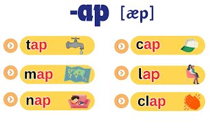 Reading for kids | -ap | Practice reading | Phonics by Interesting English 295 views 3 days ago 3 minutes, 19 seconds