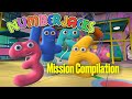 All 4 5 &amp; 6 Missions | Compilation | Numberjacks