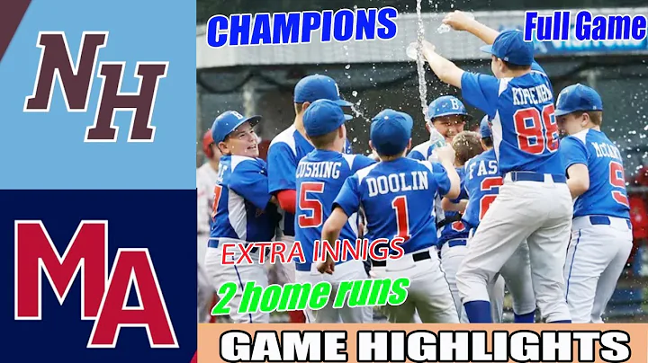 New Hampshire VS. Massachusetts (TODAY)Full Game Highlights l Championship l LLWS 2025