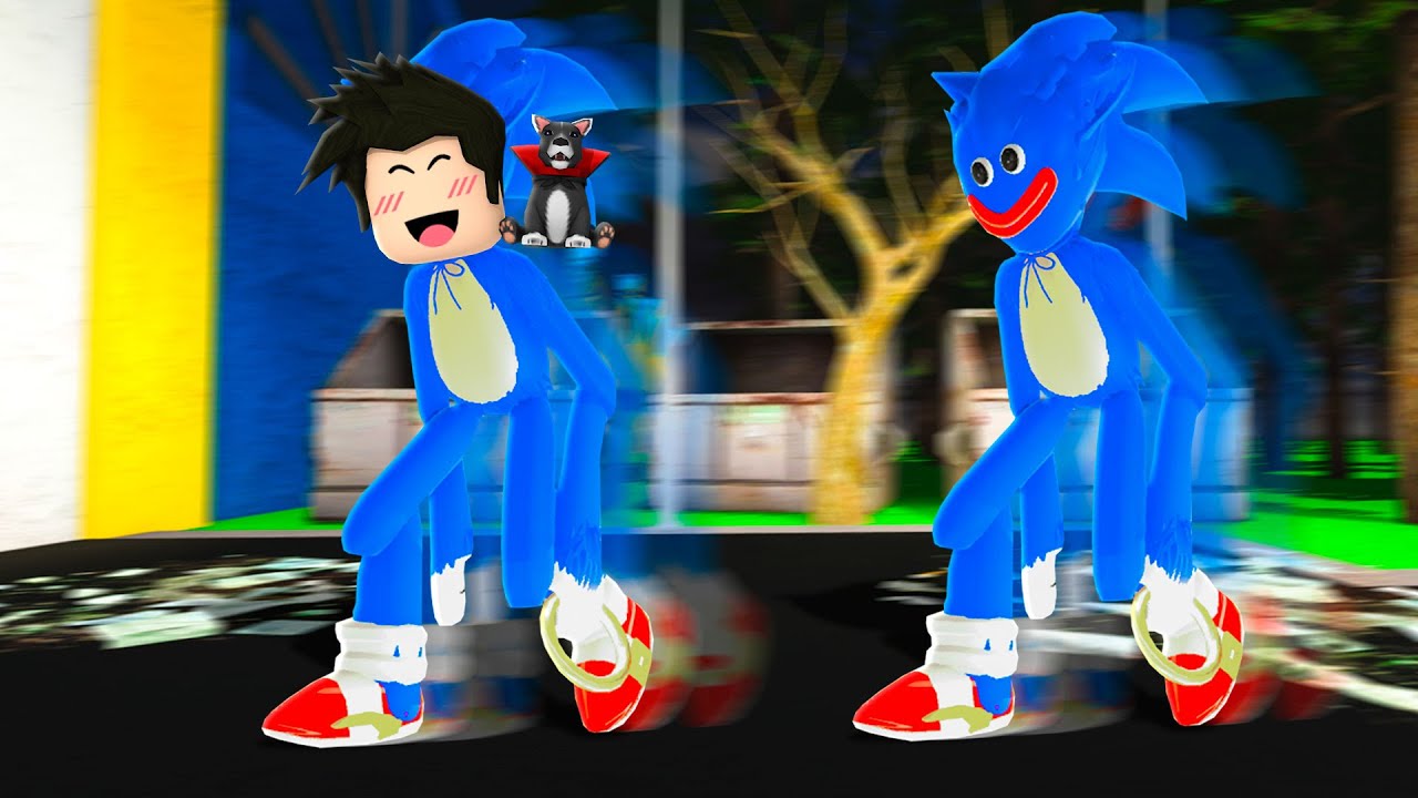 LOKIS DESENHANDO O SONIC  Roblox - Spray Paint 