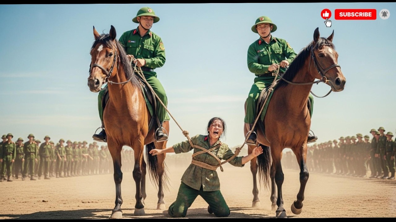 Kéo nữ quân nhân sau ngựa tư lệnh sư đoàn nhận cái kết khi 5 tướng “16 sao” xuất hiện lúc rạng sáng
