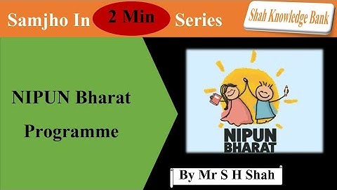 Nipun Bharat Programme | NISHTHA | NEP 2020 | Samjho In 2 Min | By S H Shah #schemes #jkssb #shorts