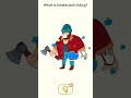 Dop 2 ( Delete One Part ) Level - 41 What is lumberjack hiding ? #shorts #shortvideo #shortsfeed