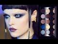 PAT MCGRATH - MOTHERSHIP I : SUBLIMINAL SWATCHES+MAKE-UP LOOK SMOKED OUT BLUE EYES + BLEACHED BROWS