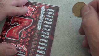 Ruby Red Lucky 7s Lottery Challenge Scratcher Card Games