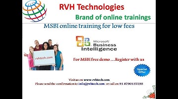 MSBI course|SSRS Online training| Part 4 |ssrs training videos|ssrs training|ssrs best training