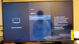 Toshiba Smart TV (Fire TV Edition) How to Update Software / Firmware screenshot 3