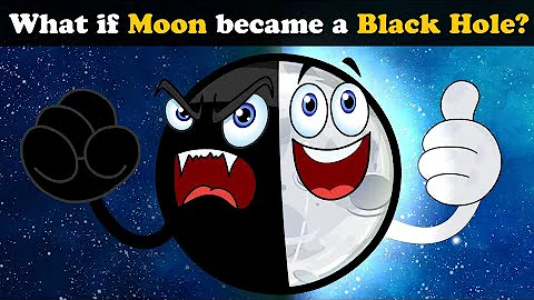 What if Moon became a Black Hole? + more videos | #aumsum #kids #science #education #whatif