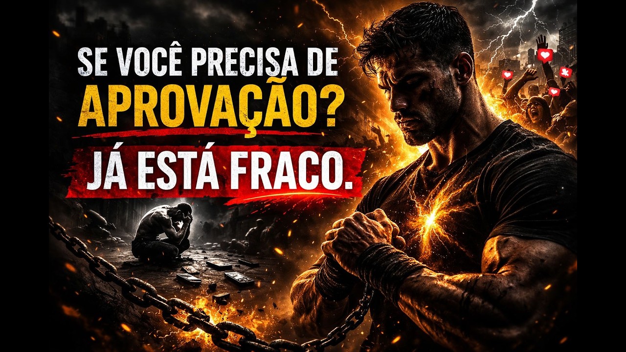 Se Você Precisa de Aprovação, Já Está Fraco | Estoicismo