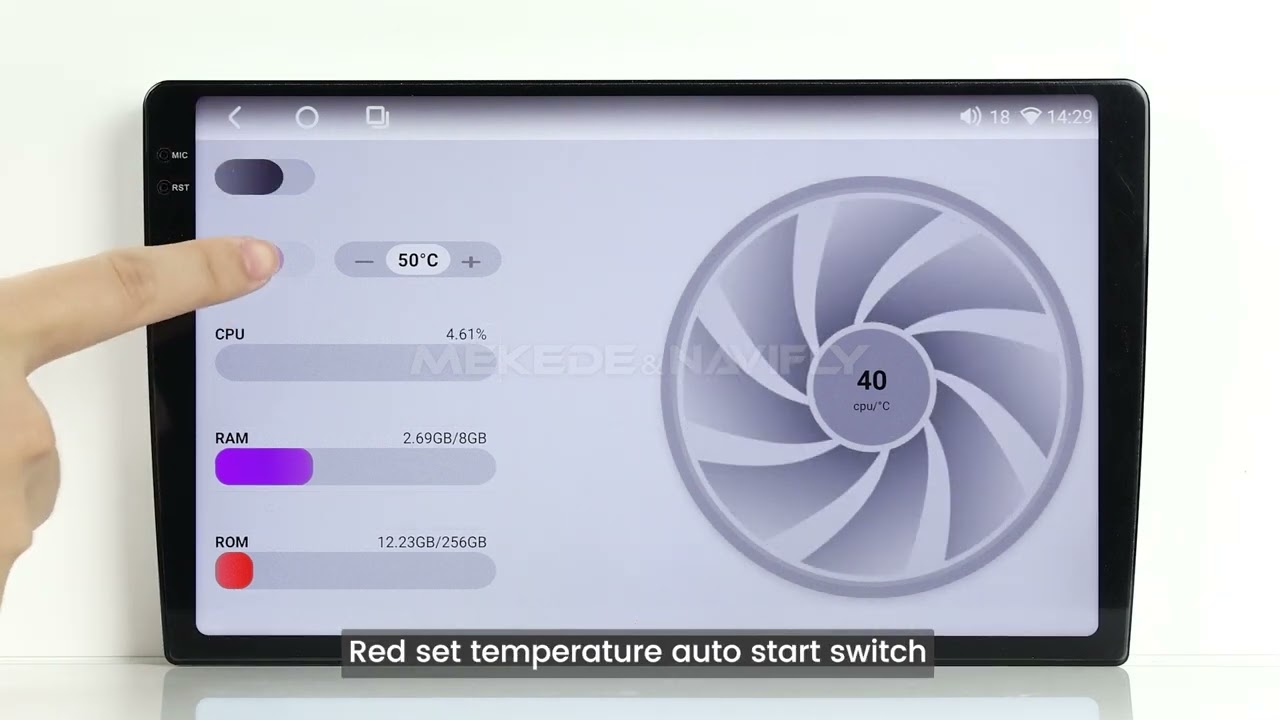 M6 3D SmartCooling fan